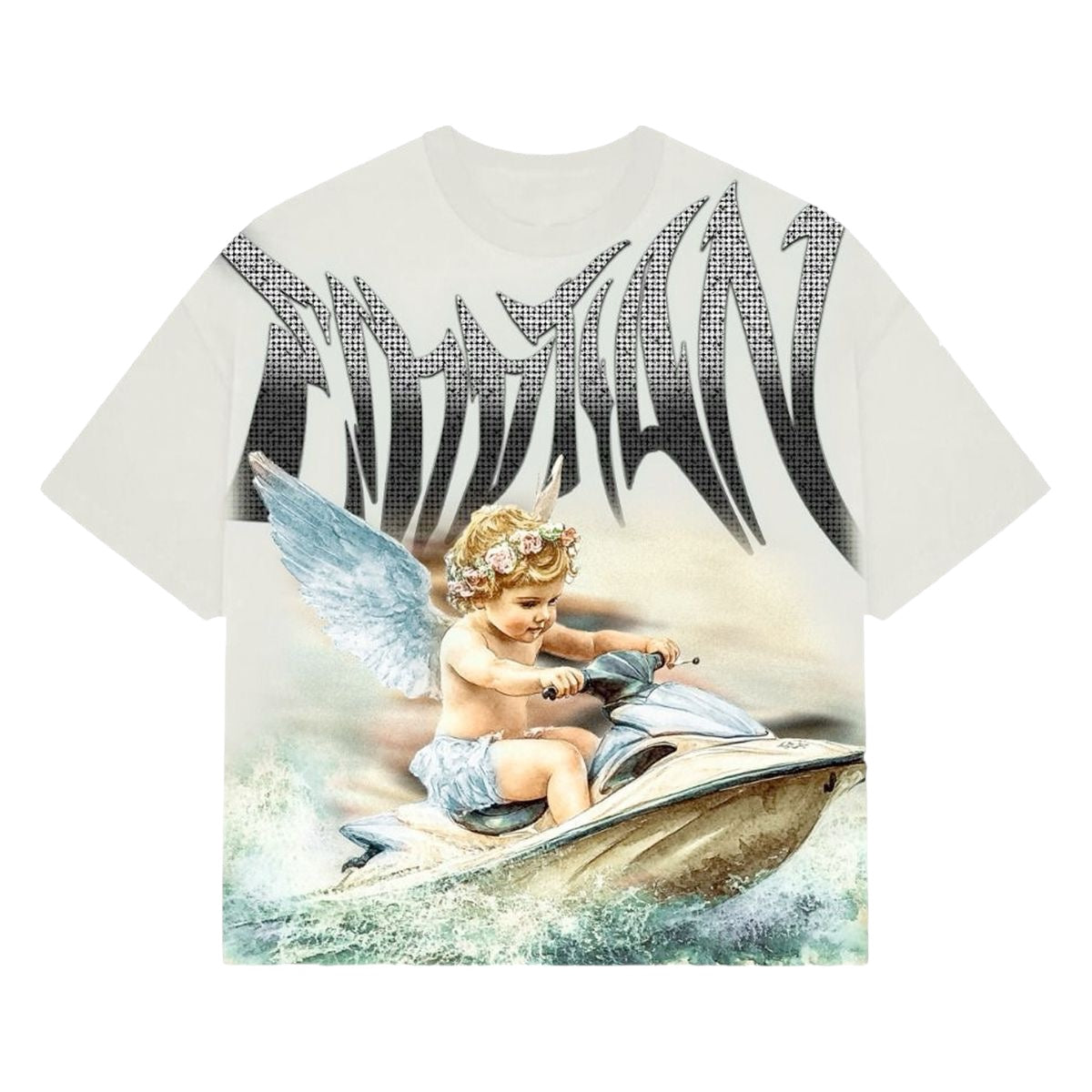 MIXED EMOTION: Jetski Rhinestone SS Tee